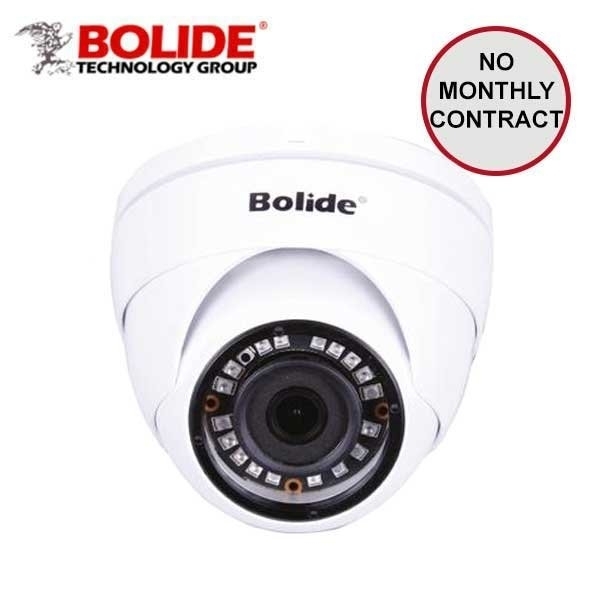 Bolide 5.0MP AHD / TVI / CVI / Analog Eyeball Camera, 1/2.7 CMOS, 2.8mm Wide Angle Lens, IR Up to 65 ft., C BOL-BC1509IROD-28W